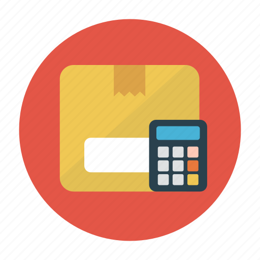 Accounting, box, calculation, delivery, parcel icon - Download on Iconfinder