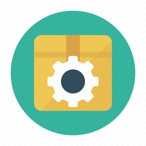 Box, carton, gear, parcel, setting icon - Download on Iconfinder
