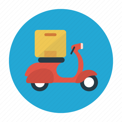 Box, carton, delivery, parcel, vespa icon - Download on Iconfinder