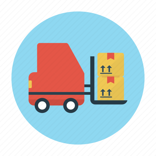 Box, carton, lifter, parcel, shipping icon - Download on Iconfinder