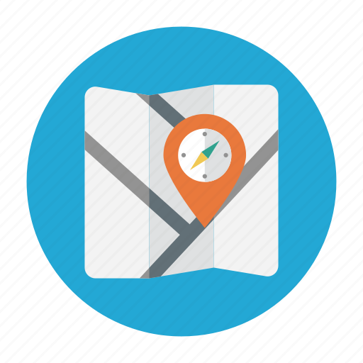 Direction, gps, location, map, navigation icon - Download on Iconfinder