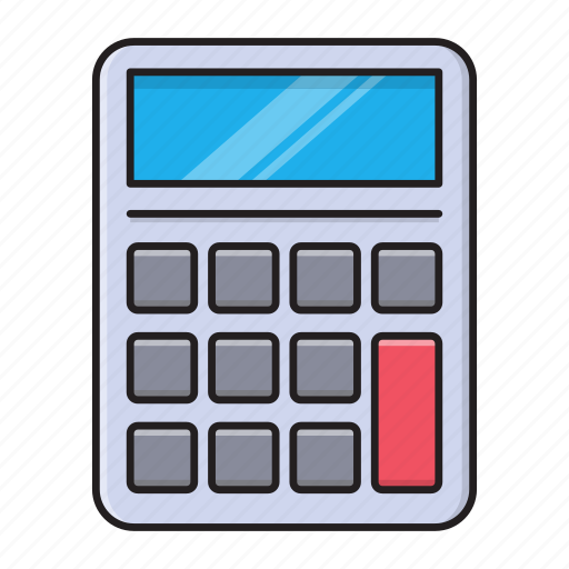Accounting, calculation, calculator, delivery, logistics icon - Download on Iconfinder
