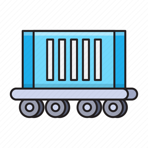 Container, delivery, logistics, shipping, transport icon - Download on Iconfinder