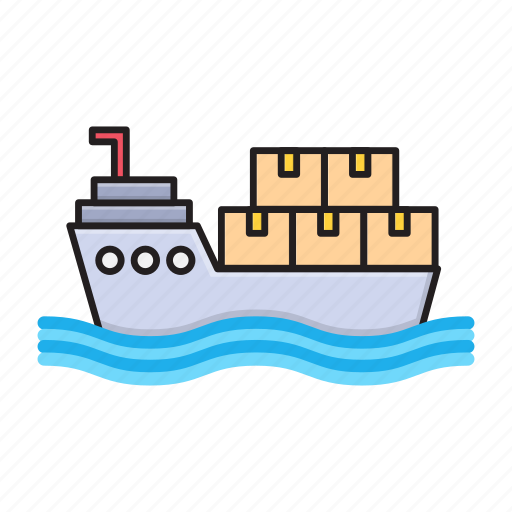 Cruise, delivery, logistics, ship, transport icon - Download on Iconfinder