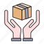 box, carton, delivery, parcel, protection 