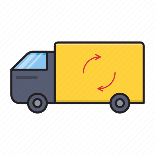 Delivery, fast, logistics, truck, vehicle icon - Download on Iconfinder