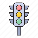 light, road, sign, signal, traffic