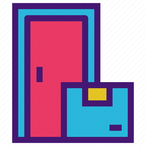 Delivery, door, logistic, service, shipping icon - Download on Iconfinder