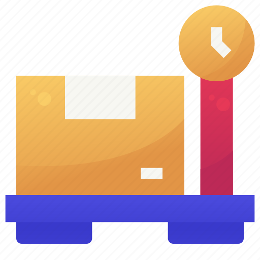 Delivery, logistic, parcel, service, shipping, weight icon - Download on Iconfinder