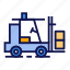 forklift, truck, vector, cargo, service, transportation, delivery, transport 