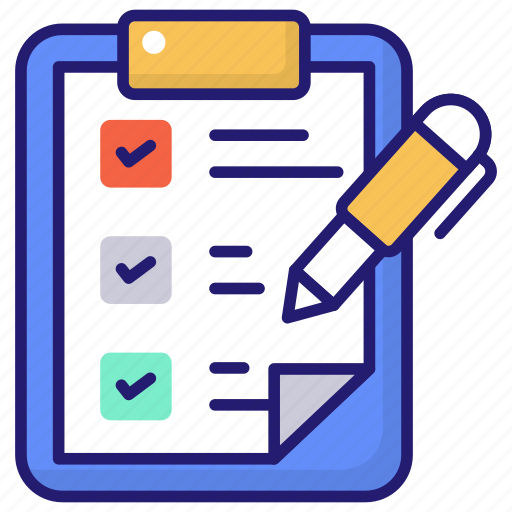 Check, checklist, delivery, list, logistics icon - Download on Iconfinder