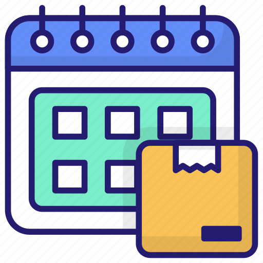 Calendar, delivery, logistics, planning, shipping icon - Download on Iconfinder