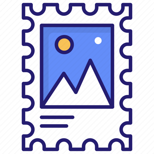 Letter, post, postal, postmark, stamp icon - Download on Iconfinder