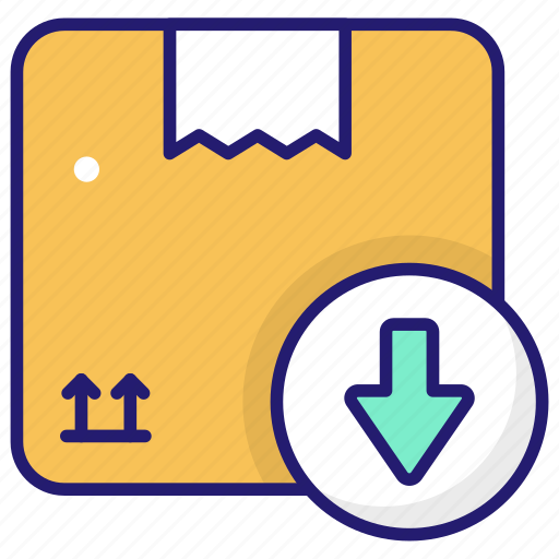 Arrow, delivery, in, order, package icon - Download on Iconfinder