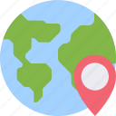 destination, global, international, location, navigation, pointer 