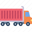container, lorry, transport, transportation, truck, vehicle 