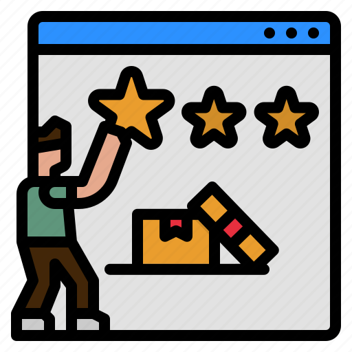 Customer, rate, review, satisfaction, star icon - Download on Iconfinder