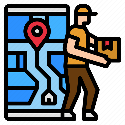 Delivery, location, maps, shipping, tracking icon - Download on Iconfinder