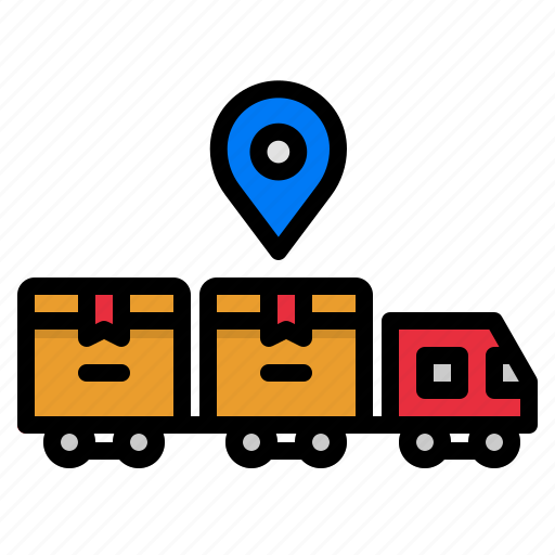 Cargo, package, shipping, train, transportation icon - Download on Iconfinder