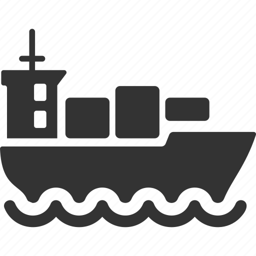 Boat, cargo ship, container icon - Download on Iconfinder