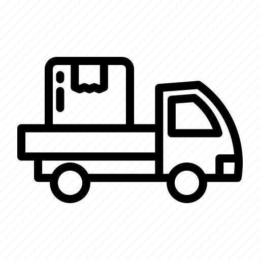 Delivery, truck, transportation, vehicle, automobile icon - Download on Iconfinder