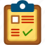 clipboard, checklist, form, list, report, tasks, todo 