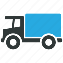 truck, delivery, transportation