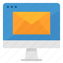 computer, contact, email, envelope, mail, message
