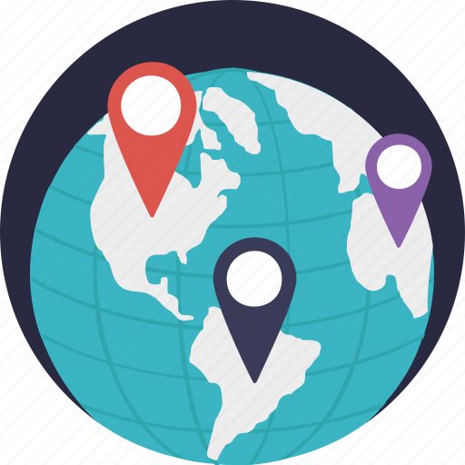 Delivery location, delivery location finder, gps, map and destination, placeholder icon - Download on Iconfinder