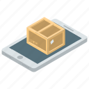 closed box, online package, onlinedelivery, package, parcel
