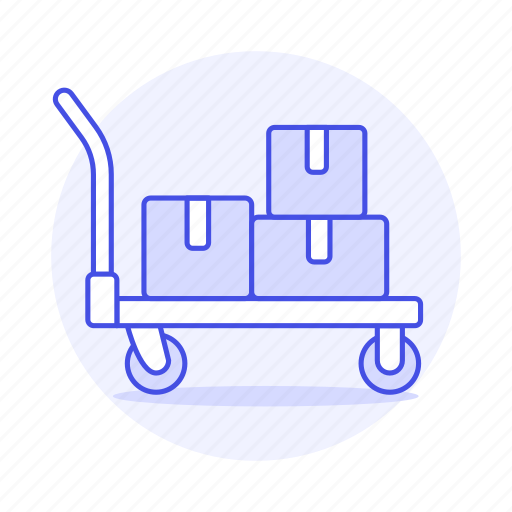 Box, boxes, cart, inventory, logistic, management, warehouse icon - Download on Iconfinder