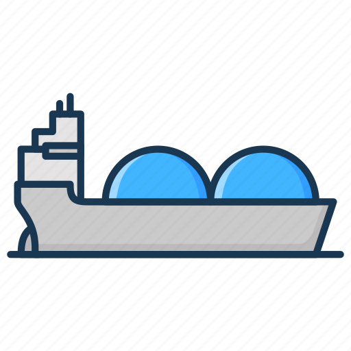 Cargo, cargo ship, gas, logistics, sea transportation, ship transportation icon - Download on Iconfinder