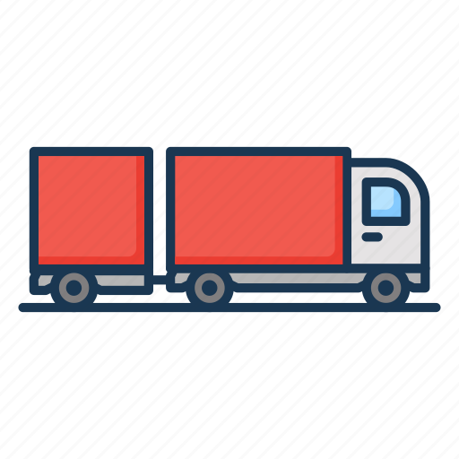 Cargo, lorry, trailer, transportation, truck icon - Download on Iconfinder