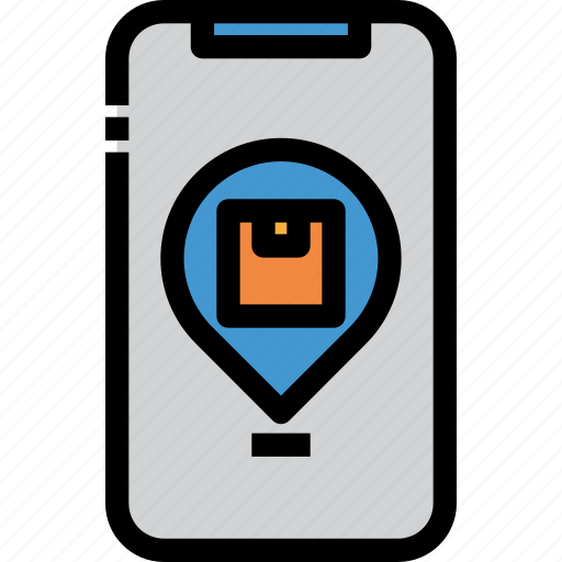 App, gps, logistics, map, navigator, phone, smart icon - Download on Iconfinder