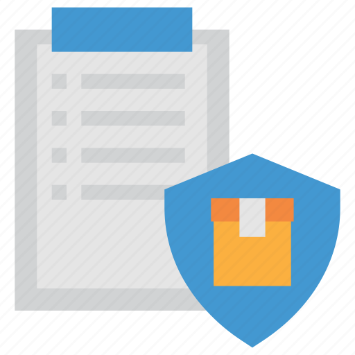 Assurance, delivery, document, logistics, protect, safe, safety icon - Download on Iconfinder