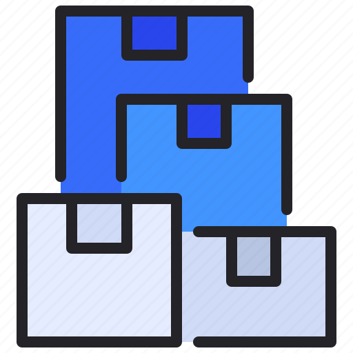 Quantity, inventory, parcel, box, logistics icon - Download on Iconfinder