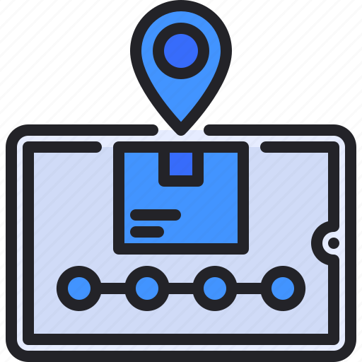 Status, tracking, logistics, electronics, package icon - Download on Iconfinder