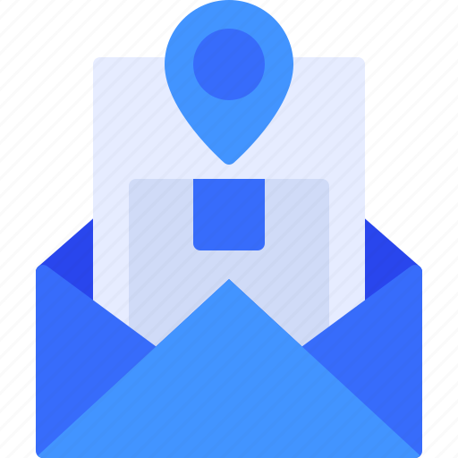 Email, mail, pin, logistics, delivery icon - Download on Iconfinder