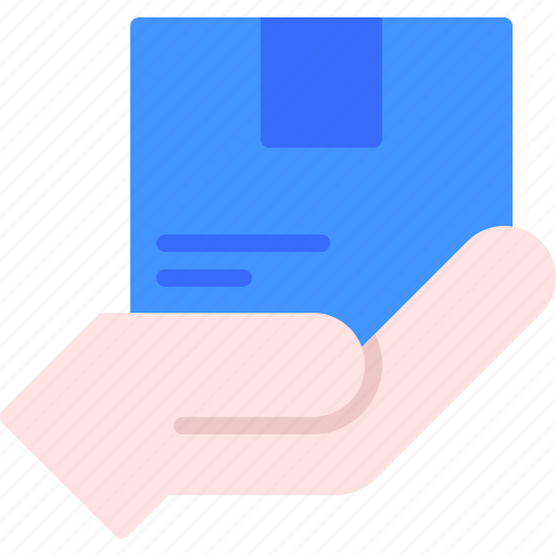 Hand, box, product, drop, shipping icon - Download on Iconfinder