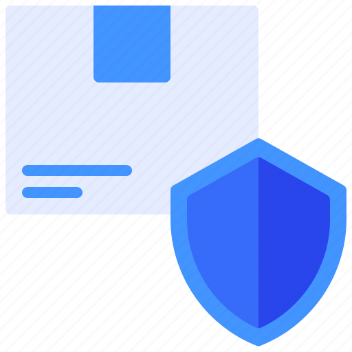 Logistics, secure, shield, protection, package icon - Download on Iconfinder