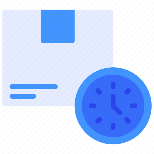 Logistics, time, delivery, box, package icon - Download on Iconfinder