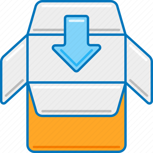Import, inbox, mail received, mailbox, order received, package received, parcel received icon - Download on Iconfinder