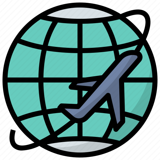 Logistic, airfreight, travel, flight, airplane, transportation, passenger icon - Download on Iconfinder