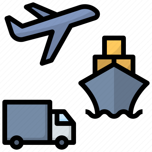 Logistic, shipping, delivery, transportation, export, airfreight, cargo icon - Download on Iconfinder