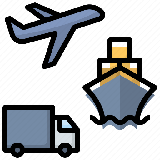 Logistic, shipping, delivery, transportation, export, airfreight, cargo icon - Download on Iconfinder