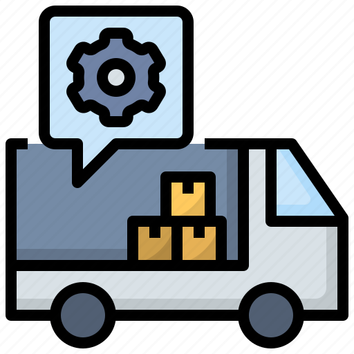 Management, space, logistic, transportation, truck, loading, area icon - Download on Iconfinder