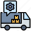 management, space, logistic, transportation, truck, loading, area 