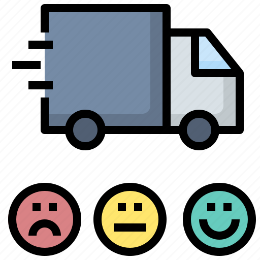 Satisfaction, logistic, transportation, service, vote, survey, form icon - Download on Iconfinder
