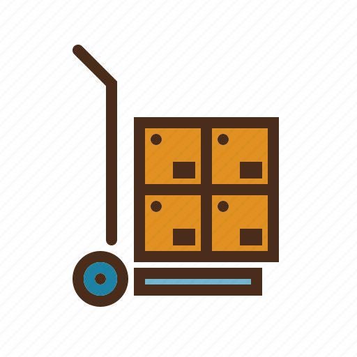 Cart, delivery, transportation, trolley, truck icon - Download on Iconfinder