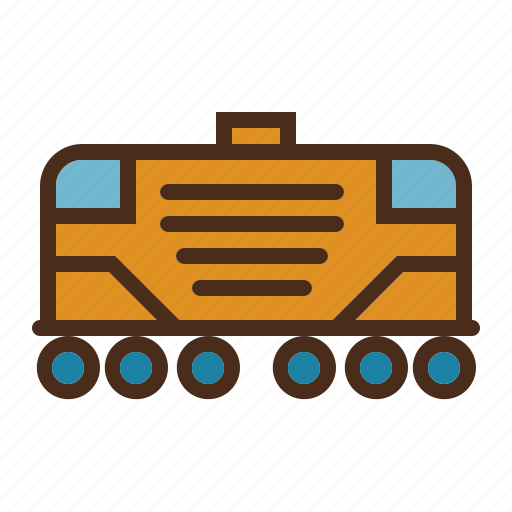 Diesel, locomotive, railroad, railway, train, vehicle icon - Download on Iconfinder